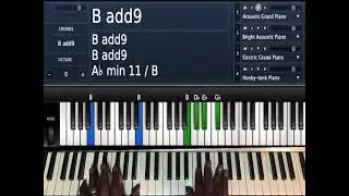 Chords for traditional/congregational gospel songs Gb/F#