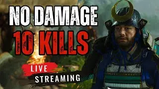 Insane Samurai Rampage LIVE! Can I Hit 100 Kills? 😱 #GhostOfTsushima (Portrait)