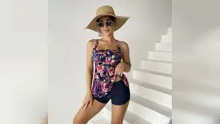 Review: Jn Mai&ocirc;s Tankini Com Top Floral E Shorts