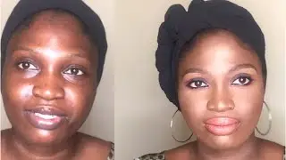 Easy everyday makeup tutorial|No false lashes. #makeupforbeginners #everydaymakeup #nolashes