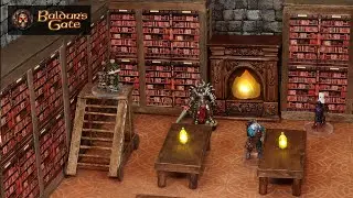 Building Baldur's Gate Part 11 - Candlekeep Library