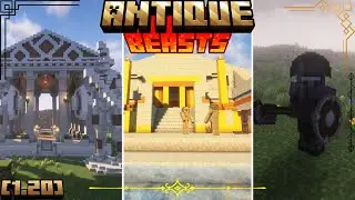 Mebahel's Antique Beasts Mod Showcase! [Minecraft 1.20.1 Fabric Mod Showcase]