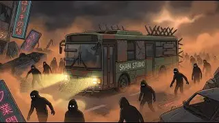 Survival - Armored Bus Survival Base Tour | Food Crates, Water, Batteries, Workbench