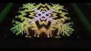 イルミネーションファサード3Dマッピング  2025年12月19日撮影