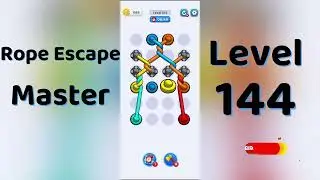 Rope Escape Master Level 144 Walkthrough 🪢🧠 | Puzzle Escape Game | Go Answer
