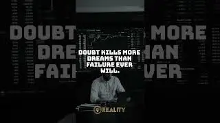Doubt Kills More Dreams &ndash; Silence It! #motivation #quotes #reality #mindset #selfimprovement