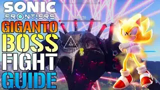 Sonic Frontiers: Giganto BOSS Fight! Kronos Island Final Boss Guide & Walkthrough
