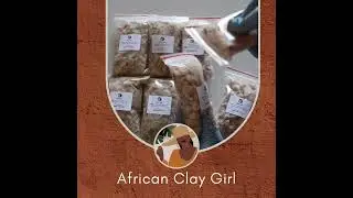 150G WHITE CLAY STOCK - Short Video (South African Clay) #shorts