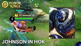 I FOUND JOHNSON IN HONOR OF KINGS! 😳 | SUN CE SIMILAR TO JS ULT SKILL ~ Mobile Legends: Bang Bang