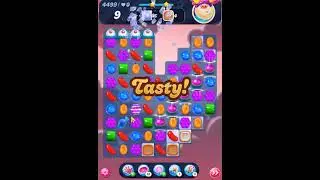 Candy Crush Saga Level 4499 Get 2 Stars, 22 Moves Complete