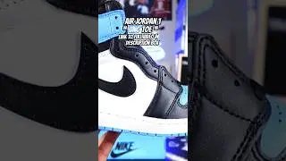 Air Jordan 1 &ldquo;UNC Toe&rdquo; #nikeairjordan #kicks #sneakerhead #nikeshoes