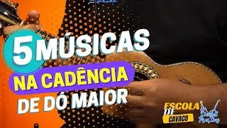 5 M&Uacute;SICAS EM C MAIOR | ESCOLA DE CAVACO DANIEL MARTINS