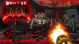 Brutal Doom II: Hell on Earth Starter Pack (UV Max) - Map: 07 - Staging Area