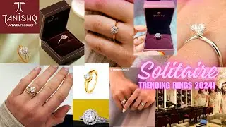 Tanishq Latest Solitaire Finger Ring Designs/Tanishq Diamond Rings/Solitaire Diamond Engagement Ring
