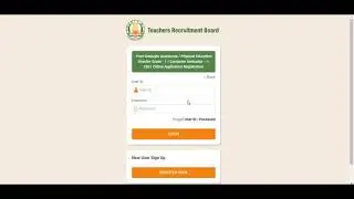 PGTRB | HOW TO APPLY ONLINE 2021
