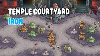 Kingdom Rush Alliance - Temple Courtyard - Iron