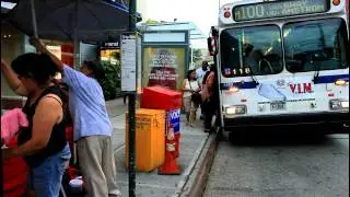 Special! MaBSTOA Bus M100 (NovaBus RTS #8949, D60HF, Orion 5) at 181st Street / Broadway