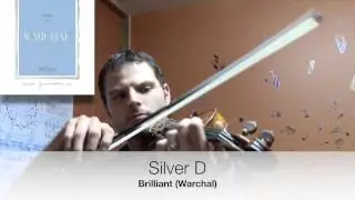 Silver Vs. Hydronalium (Aluminium alloy) with Brilliant (Warchal) strings
