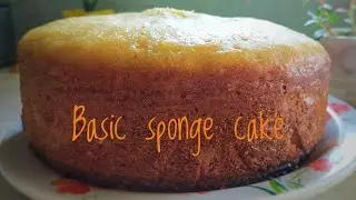 Perfect vanila sponge cake recipe l how to make cake #cake #basicspongecake #perfectcakebase