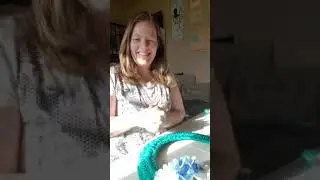 Lives with Kristal: How to make a Rope Wreath Craft!