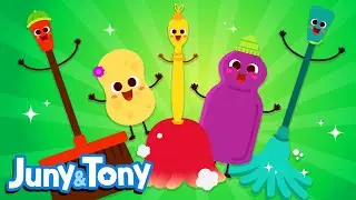 Super Housekeeping Team | Good Habit Song for Kids | Preschool Songs | JunyTony