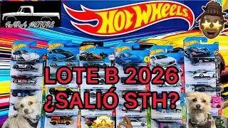 UNBOXING CAJA LOTE B 2026 HOT WHEELS BÁSICO 🚗🔥 