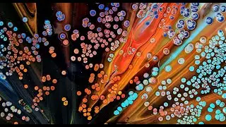 #1010 Starburst Acrylic Swipe - Failed It, Saved It