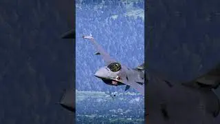 R24R Missile track F16A -Mig23Ml launch missile  #airforce #aviation #Iran #army #Russia