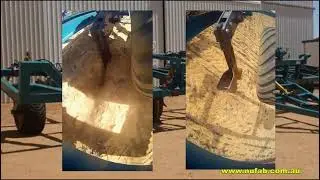 Deep Ripping with Inclusion Plates. Nufab Industries. Hydramax Deep Ripper.