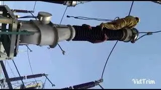 Quarterly Maintenance of 220 kv c.b. n bay equipment