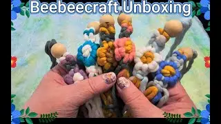 Unboxing 6 Beautiful Vintage-Style Macrame Hanging Photo Holders  from Beebeecraft