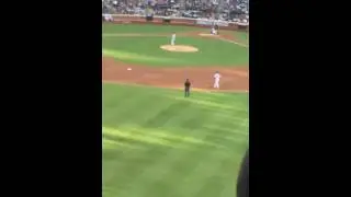 Syndergaard first pitch vs pirates