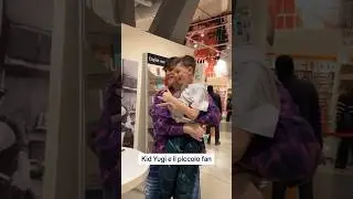 Kid Yugi e il suo piccolissimo fan🥰🫂