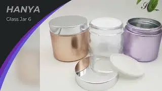 Glass Cosmetic Jar