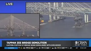 Watch: Old Tappan Zee Bridge Controlled Demolition