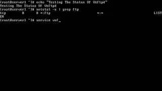 check status of service in linux.