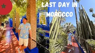 LAST DAY IN MOROCCO | Ouzoud Falls + Majorelle Garden and YSL Museum