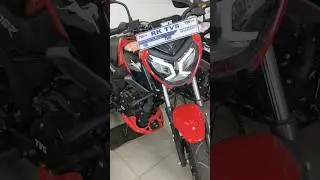 All new 2025 model TVS Raider 125cc Red colour #automobile #tvsraider #tvsraider125bs6 #shorts