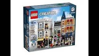 LEGO 10255 Assembly Square - UNBOXING & SPEED BUILD