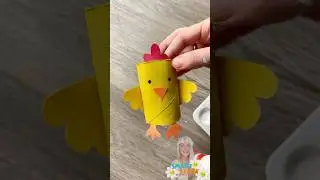 Toilet Roll Chicken Craft for Kids 🐣 | Easy Farm Animal DIY