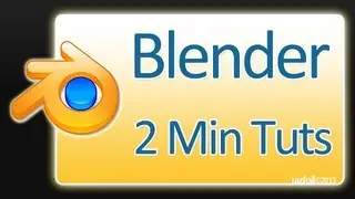 2 Minute Tutorials: Blender Basics  (1 of 6) - The Interface, Views and Object Mode
