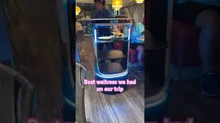 Robot waitress at Mac 24/7.      #robotwaitress #Mac24/7 #waikikibeach