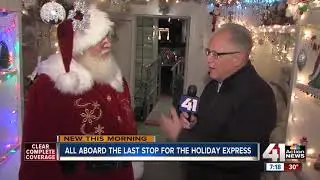 With family fun and charity gifts, the Holiday Express chugs into KC