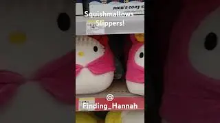 Squishmallows slippers! #squishmallow #slippers #new  @Finding_Hannah