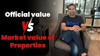 Official value vs market value of properties. Discussion on different type of taxes on properties.