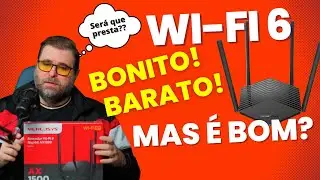 MERCUSYS MR60X AX1500: VALE A PENA um ROTEADOR de R$300?