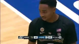 Wake Forest vs Duke basketball 2017 Feb 18