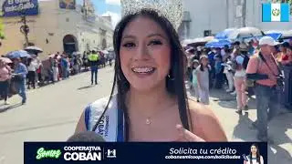 Desfile del 15 de Septiembre, en Cobán, Alta Verapaz