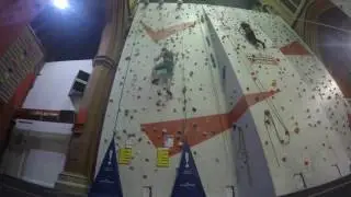 6b+ on Auto Belay at the Manchester Climbing Centre