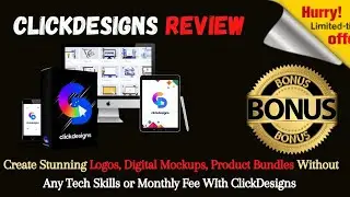 Clickdesigns software review 2024 USA | Clickdesigns review & bonuses | Clickdesigns demo